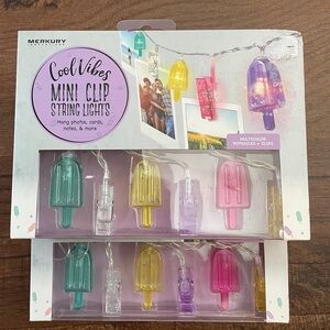 2 NWT sets of popsicle LED string lights indoor outdoor